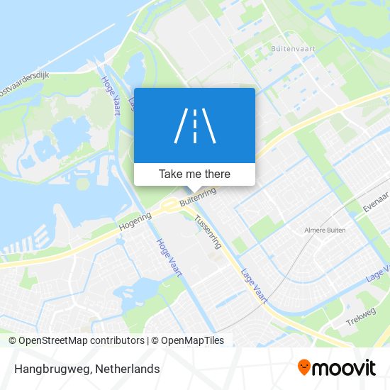 Hangbrugweg map