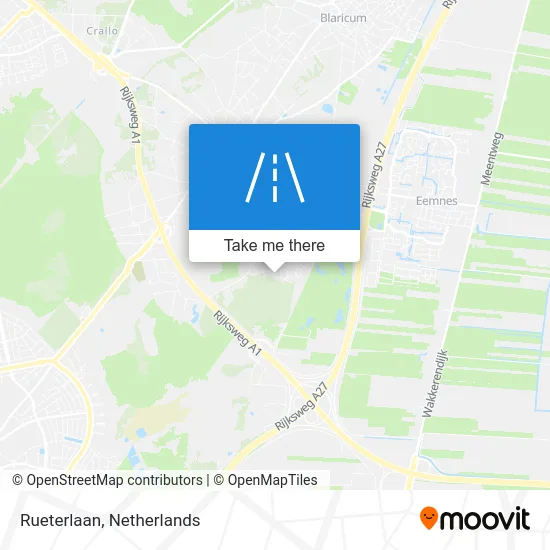 Rueterlaan map
