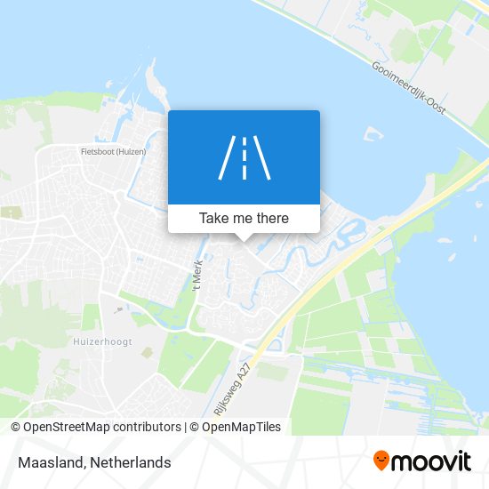 Maasland map