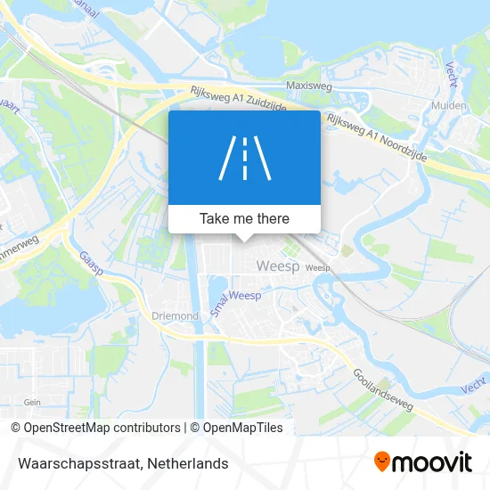 Waarschapsstraat map