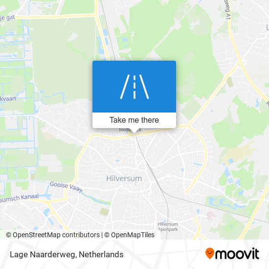 Lage Naarderweg Karte