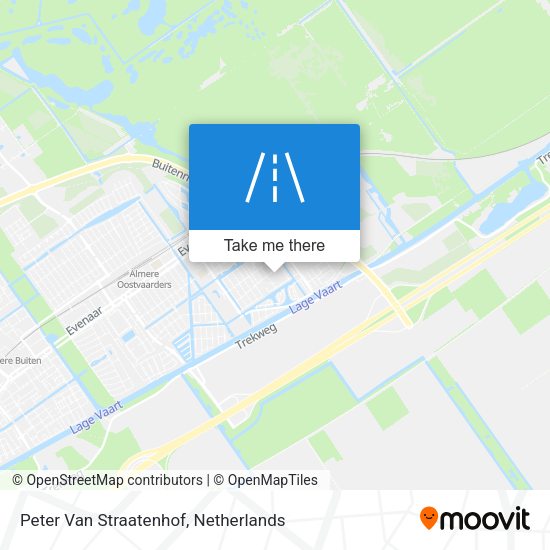 Peter Van Straatenhof map