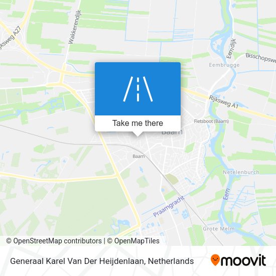 Generaal Karel Van Der Heijdenlaan map
