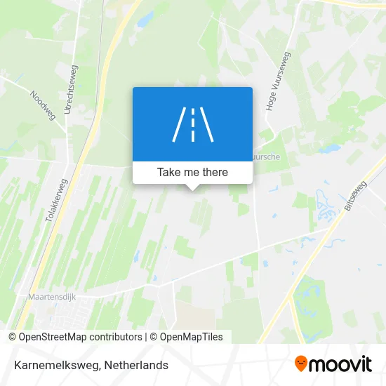 Karnemelksweg map
