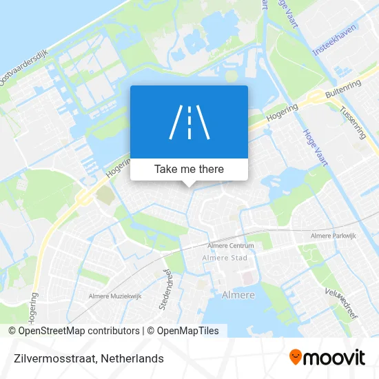 Zilvermosstraat map