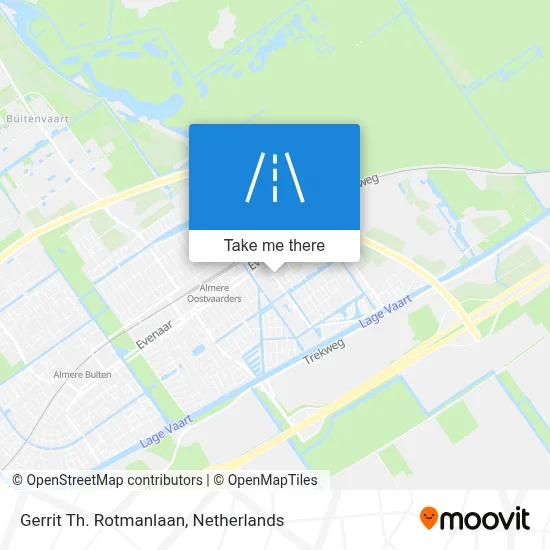Gerrit Th. Rotmanlaan map