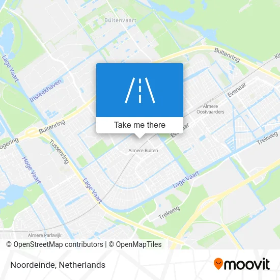 Noordeinde map