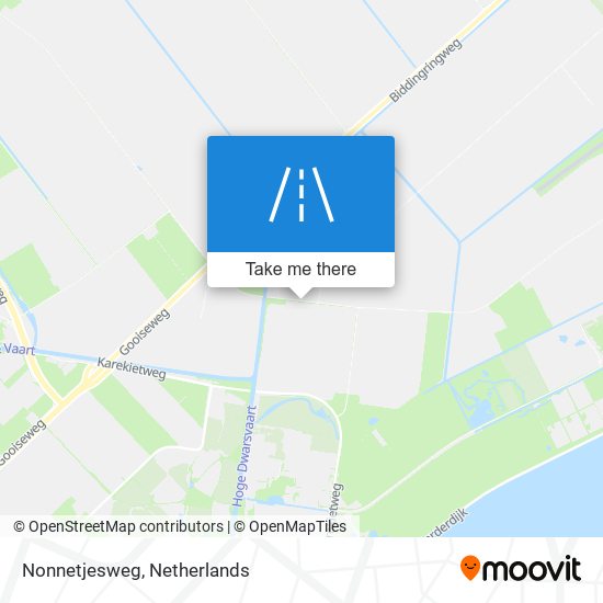 Nonnetjesweg map