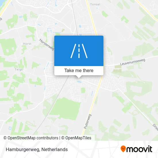 Hamburgerweg map