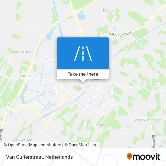 Van Curlerstraat map
