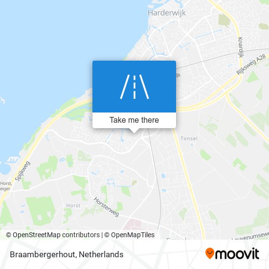 Braambergerhout map