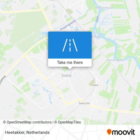 Heetakker map