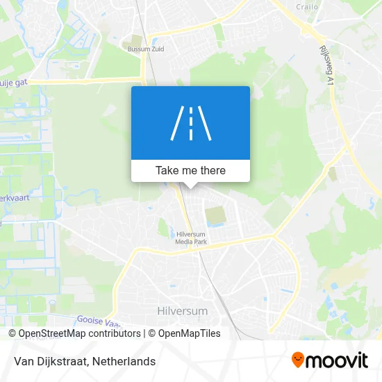 Van Dijkstraat map