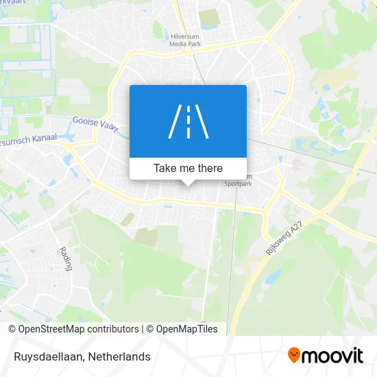 Ruysdaellaan map