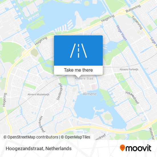 Hoogezandstraat map