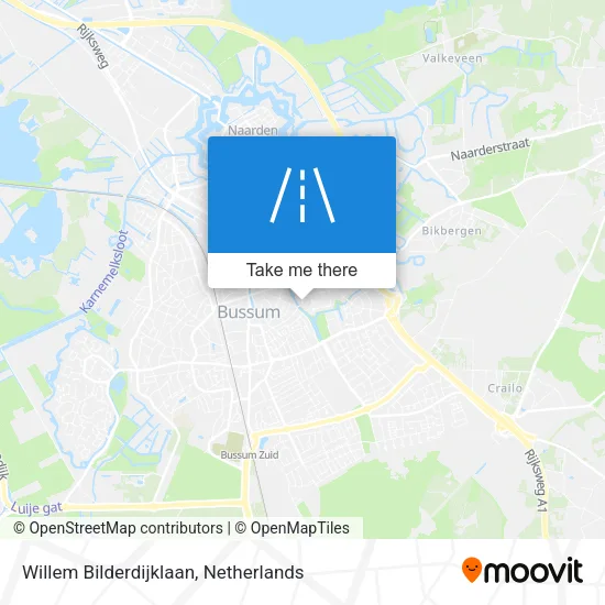 Willem Bilderdijklaan map