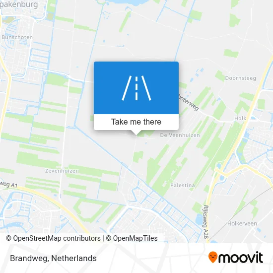 Brandweg map