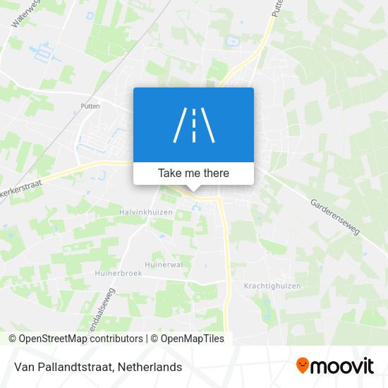 Van Pallandtstraat map