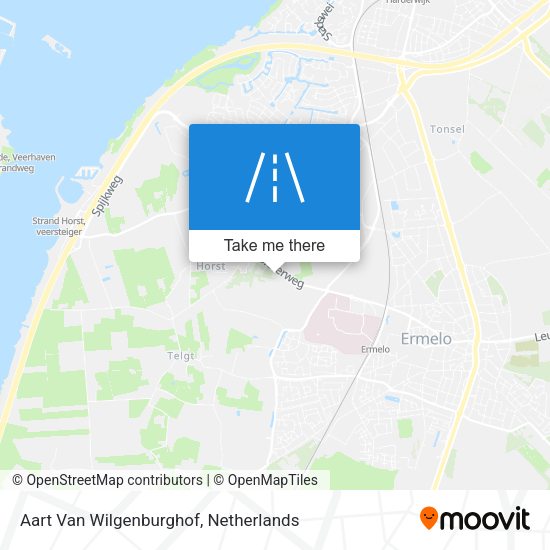 Aart Van Wilgenburghof map