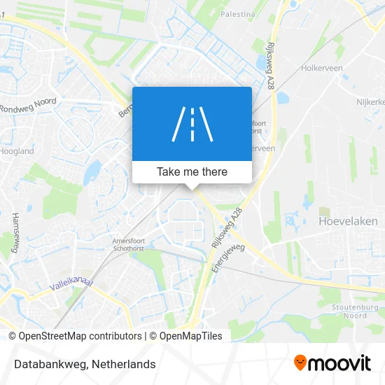 Databankweg map