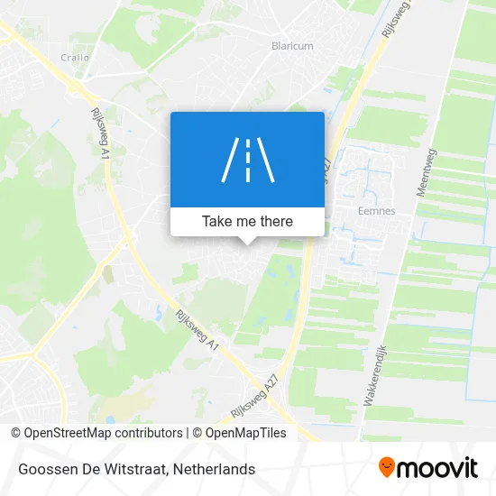 Goossen De Witstraat map