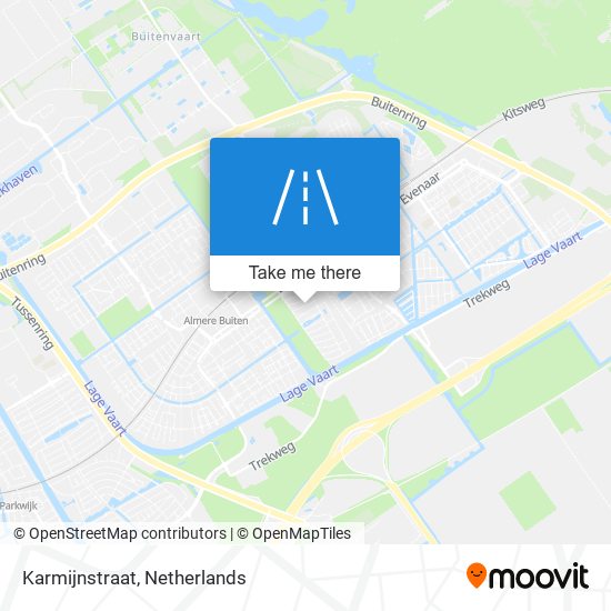 Karmijnstraat map