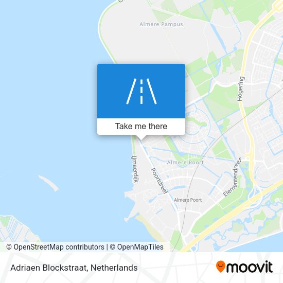 Adriaen Blockstraat map