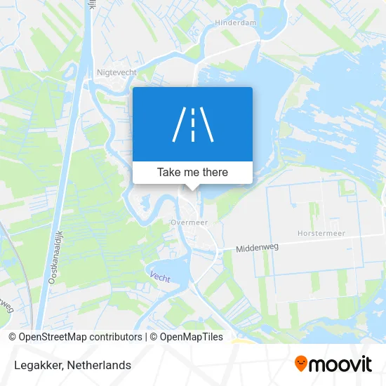 Legakker map