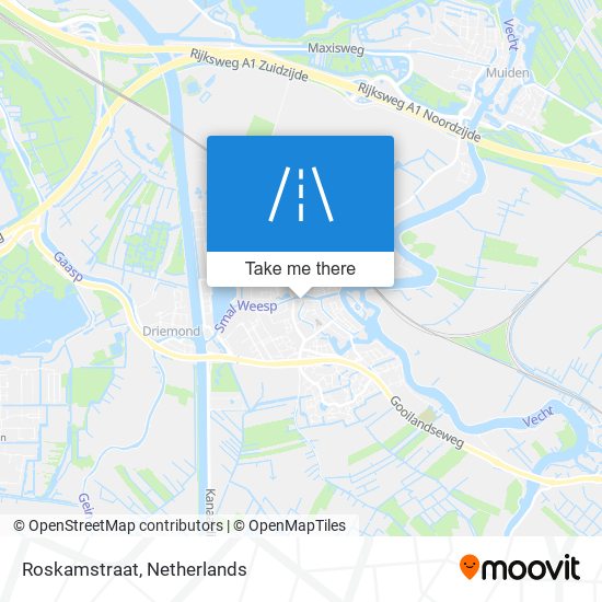 Roskamstraat Karte