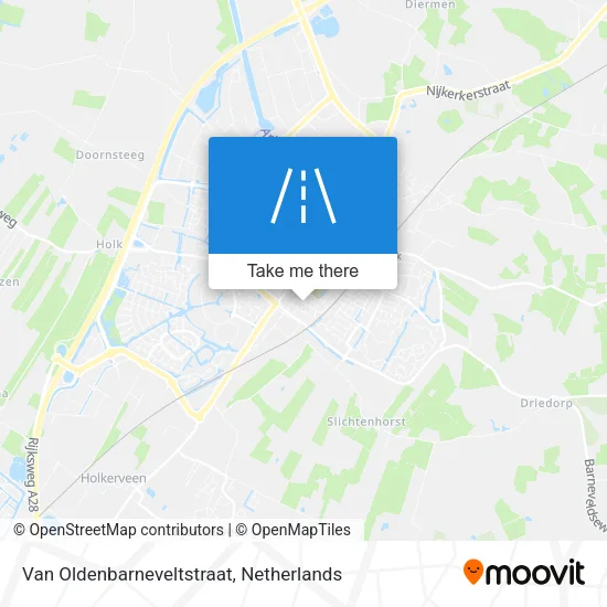 Van Oldenbarneveltstraat map