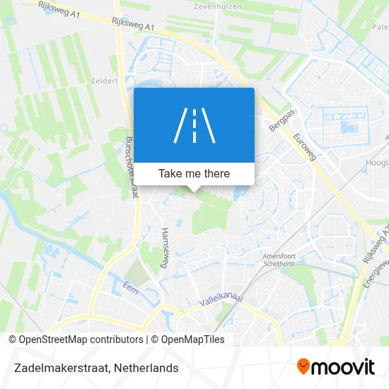 Zadelmakerstraat map