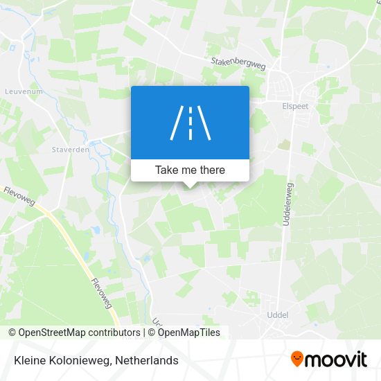 Kleine Kolonieweg map