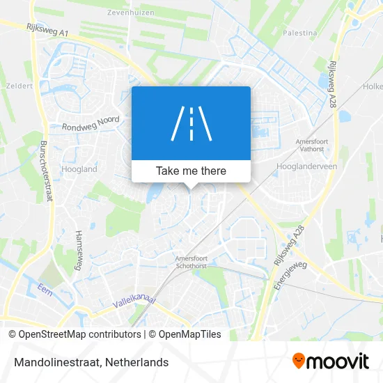 Mandolinestraat map