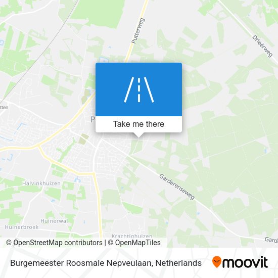 Burgemeester Roosmale Nepveulaan map