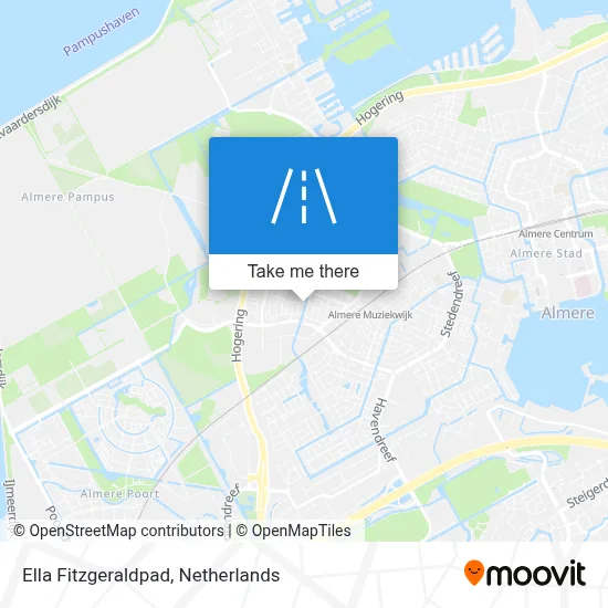 Ella Fitzgeraldpad map