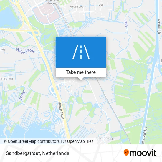 Sandbergstraat map