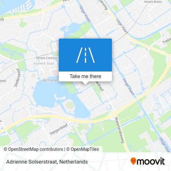 Adrienne Solserstraat map
