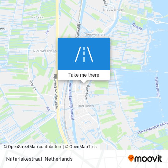 Niftarlakestraat map