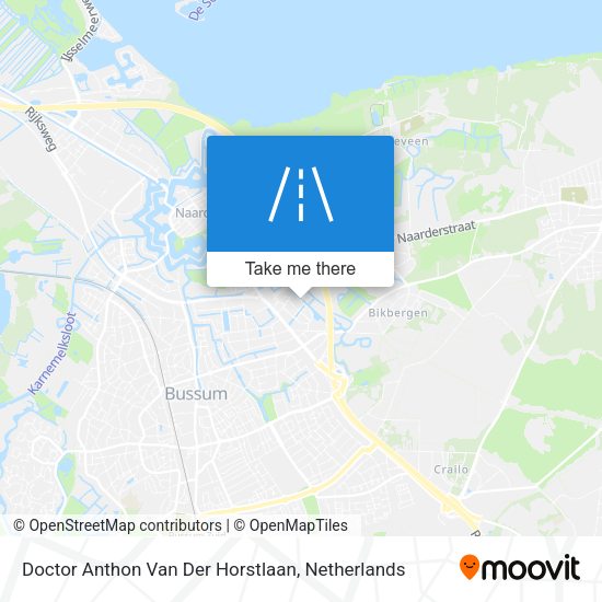 Doctor Anthon Van Der Horstlaan map