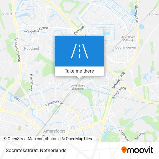 Socratesstraat map