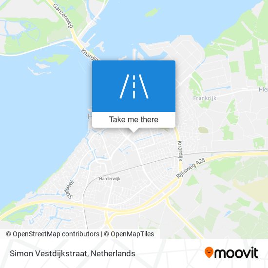 Simon Vestdijkstraat map