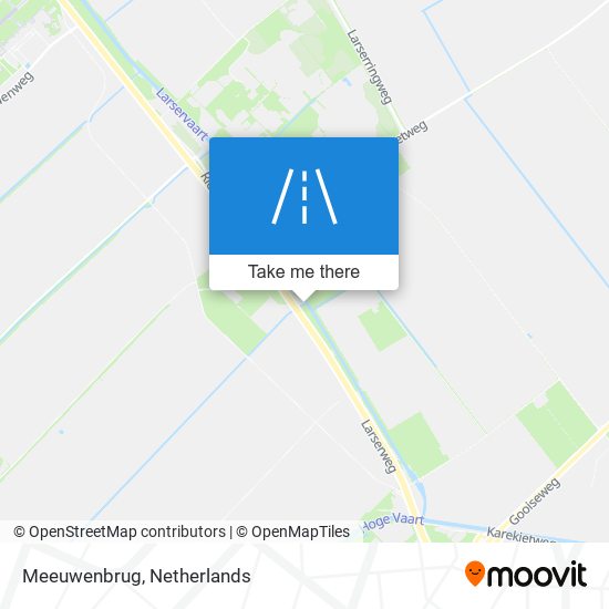 Meeuwenbrug map