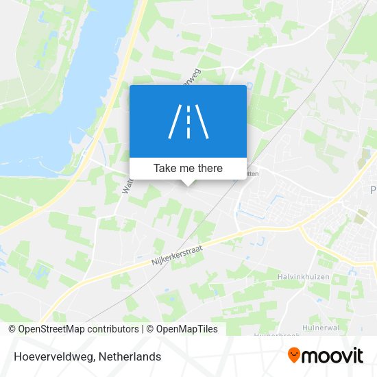 Hoeverveldweg map