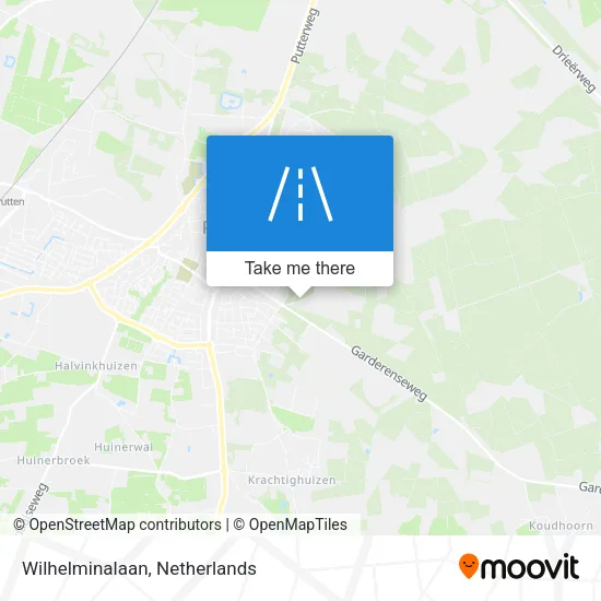 Wilhelminalaan map