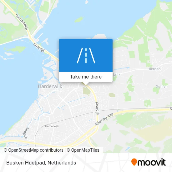 Busken Huetpad map