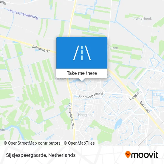 Sijsjespeergaarde map