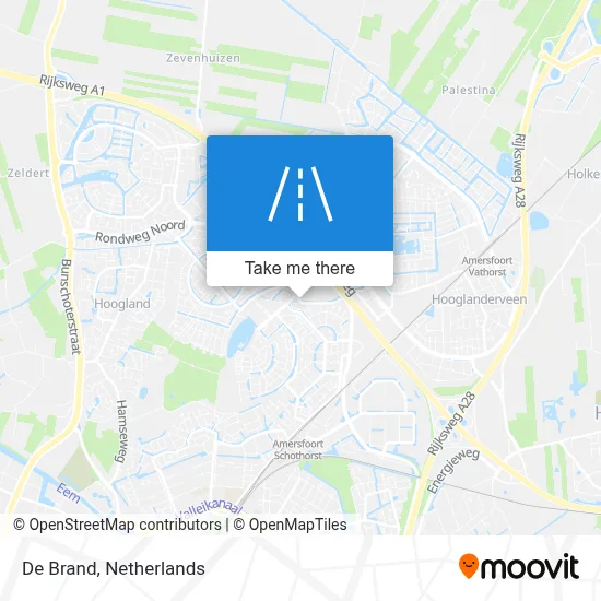 De Brand map