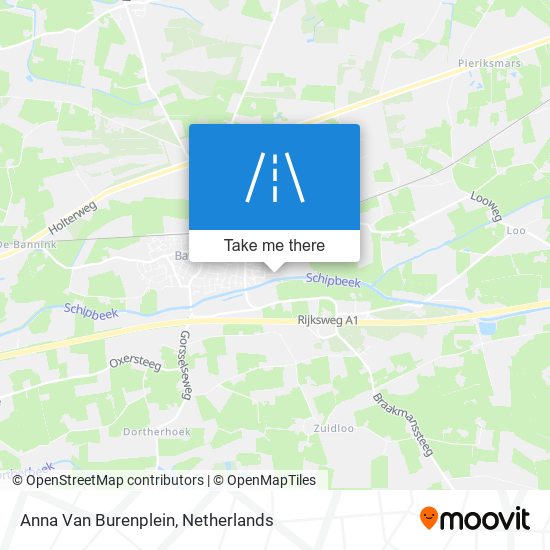 Anna Van Burenplein map