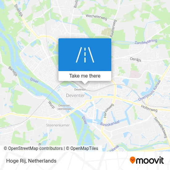 Hoge Rij map