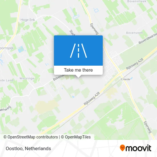 Oostloo map